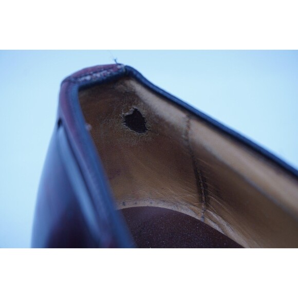 Allen Edmonds Grayson Men's Size 8 Shell Cordovan Tassel Loafer Dress Shoes - Picture 8 of 8